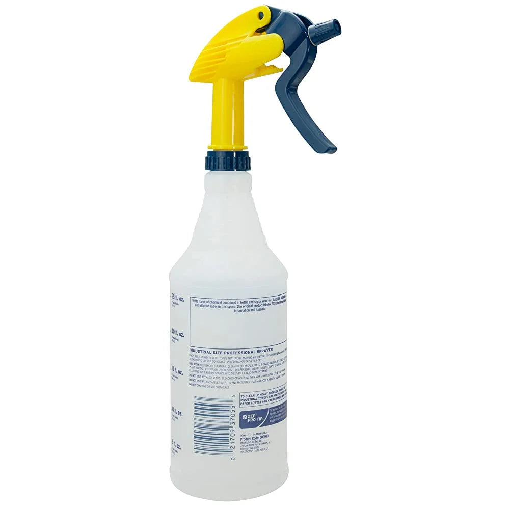 Mold and Mildew Stain Remover 1 Gal (Case of 4) with Bleach Resistant Sprayer Bottles (Case of 12) P64518