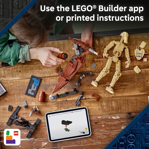 Battle Droid with STAP Building Toy, Ages 12+ L4181