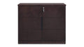 Dark Walnut 2 Door Storage Printer Cabinet U8165