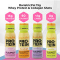 15g Protein & Collagen Shots Variety Pack (4 Bottles) J10637
