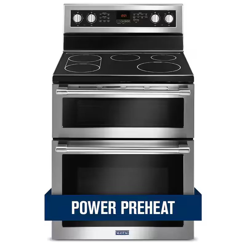 6.7 cu. ft. Double Oven Electric Range with Convection Oven B3872