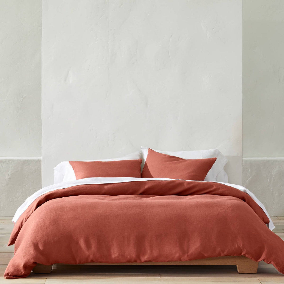 Hemp Duvet & Sham Set Dark Clay Q9860