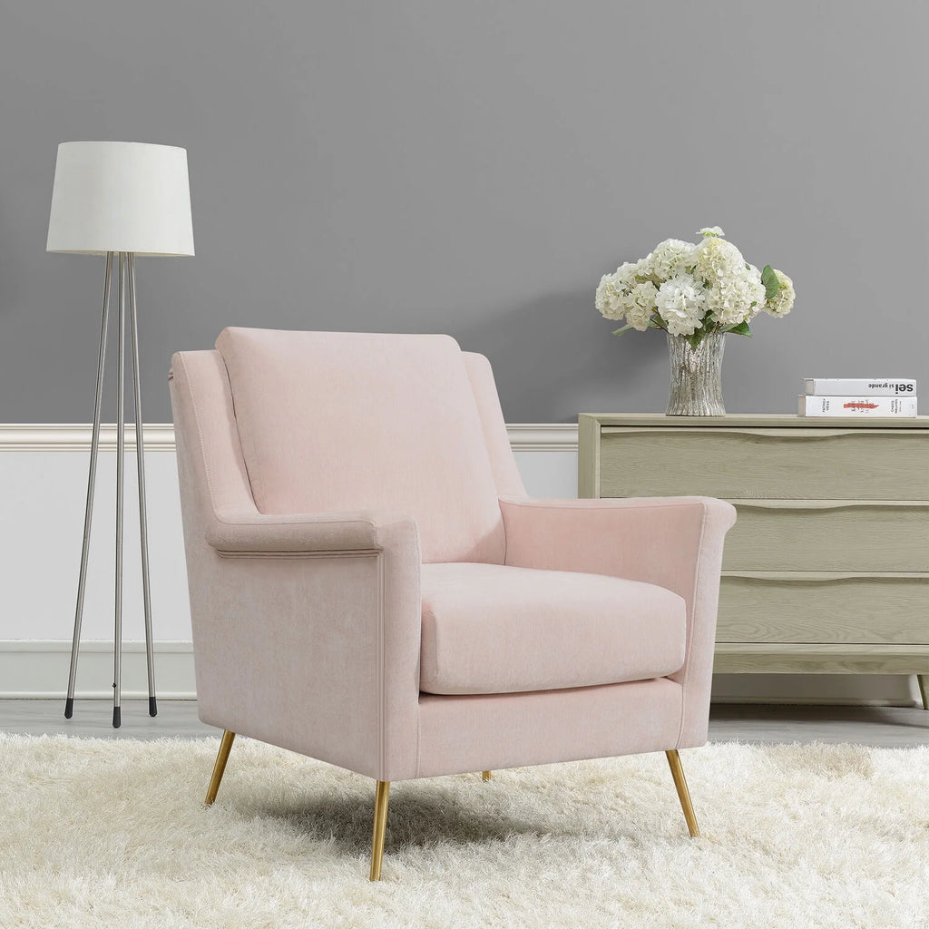 Blush Pink Accent Chair M1838