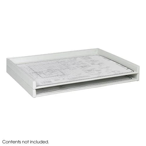 Heavy-Duty Plastic Stacking Trays B357289