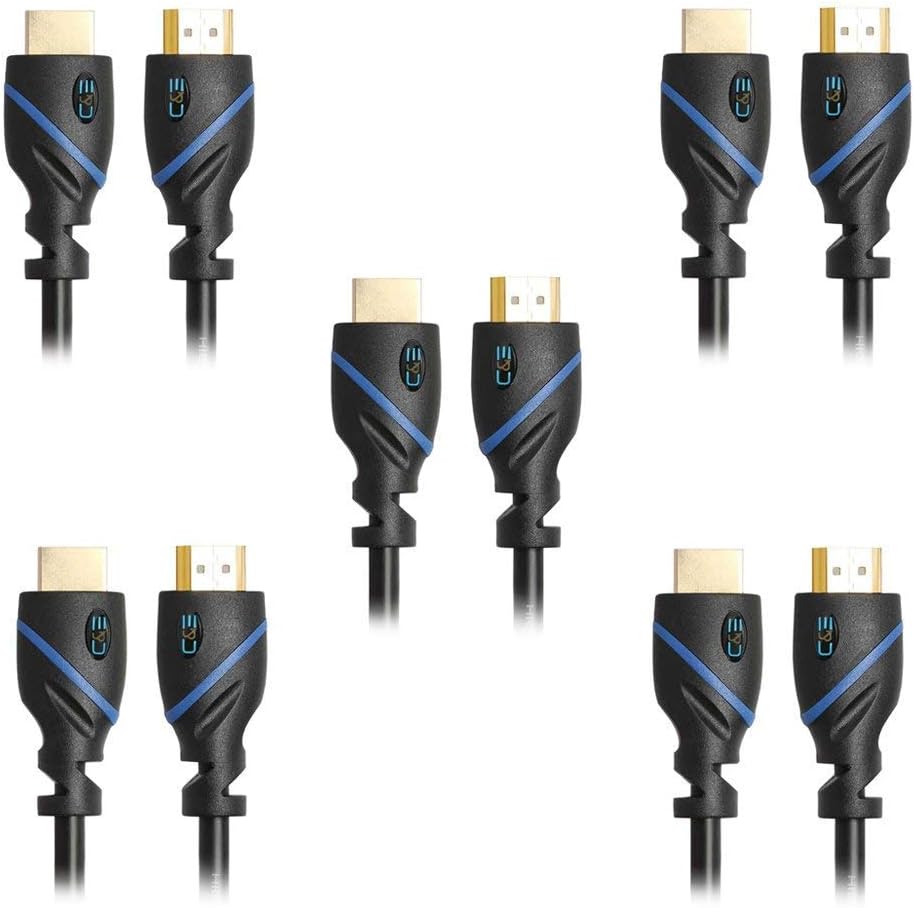 75 FT High Speed HDMI Cable Male to Male with Ethernet Black U819015