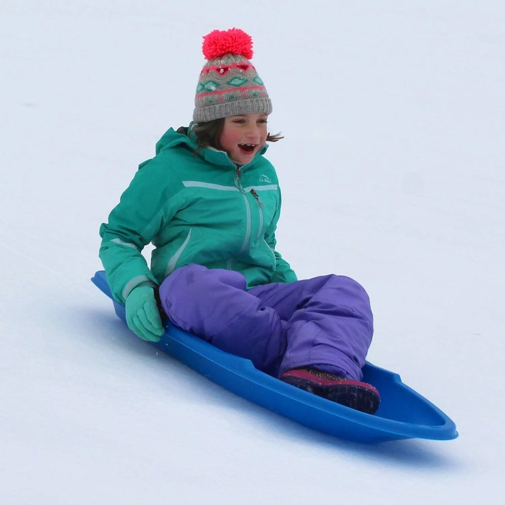 3-Pack Snow Sleds Blue Green Orange G865