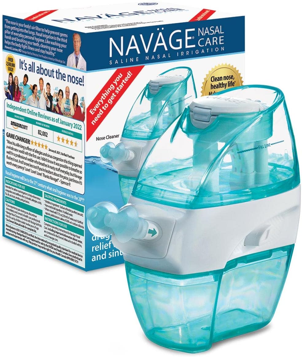 Nasal Care Starter Bundle: Nose Cleaner, 30 SaltPods M197