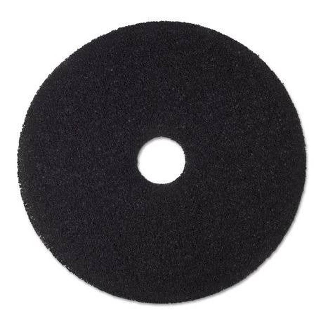 Black 20x22 Floor Pad, 5/Carton M48282