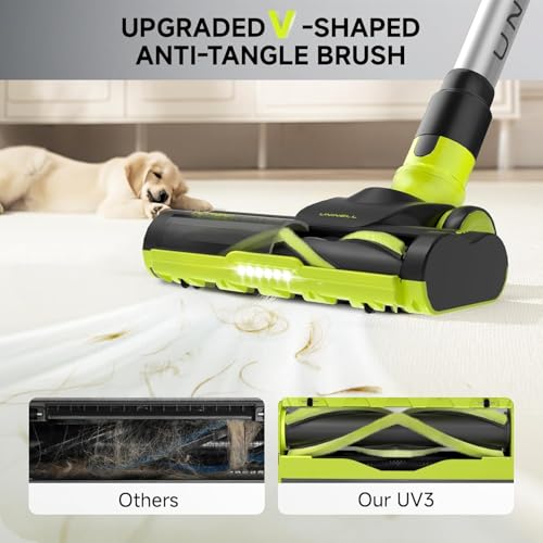 Cordless Vacuum Cleaner, 45Kpa 55 Mins Lightweight Anti-Tangle G246241