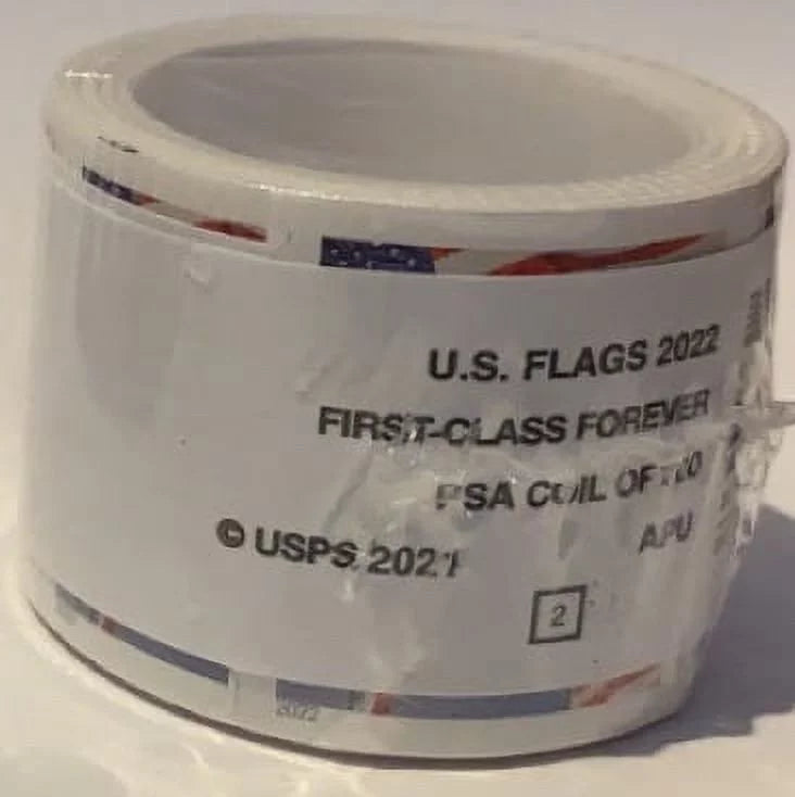 U.S Flag Roll of 100 Forever Stamps D285162