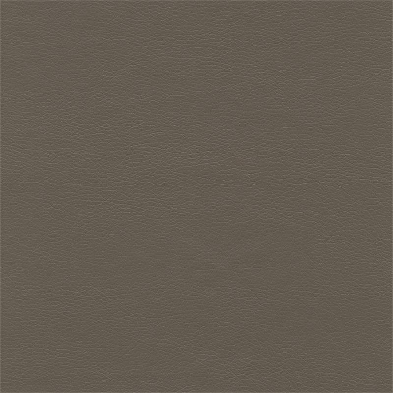 Washed Gray Leather Mid Back Box Chair R3342