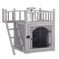 Dog House and Cat House with Stairs P96158