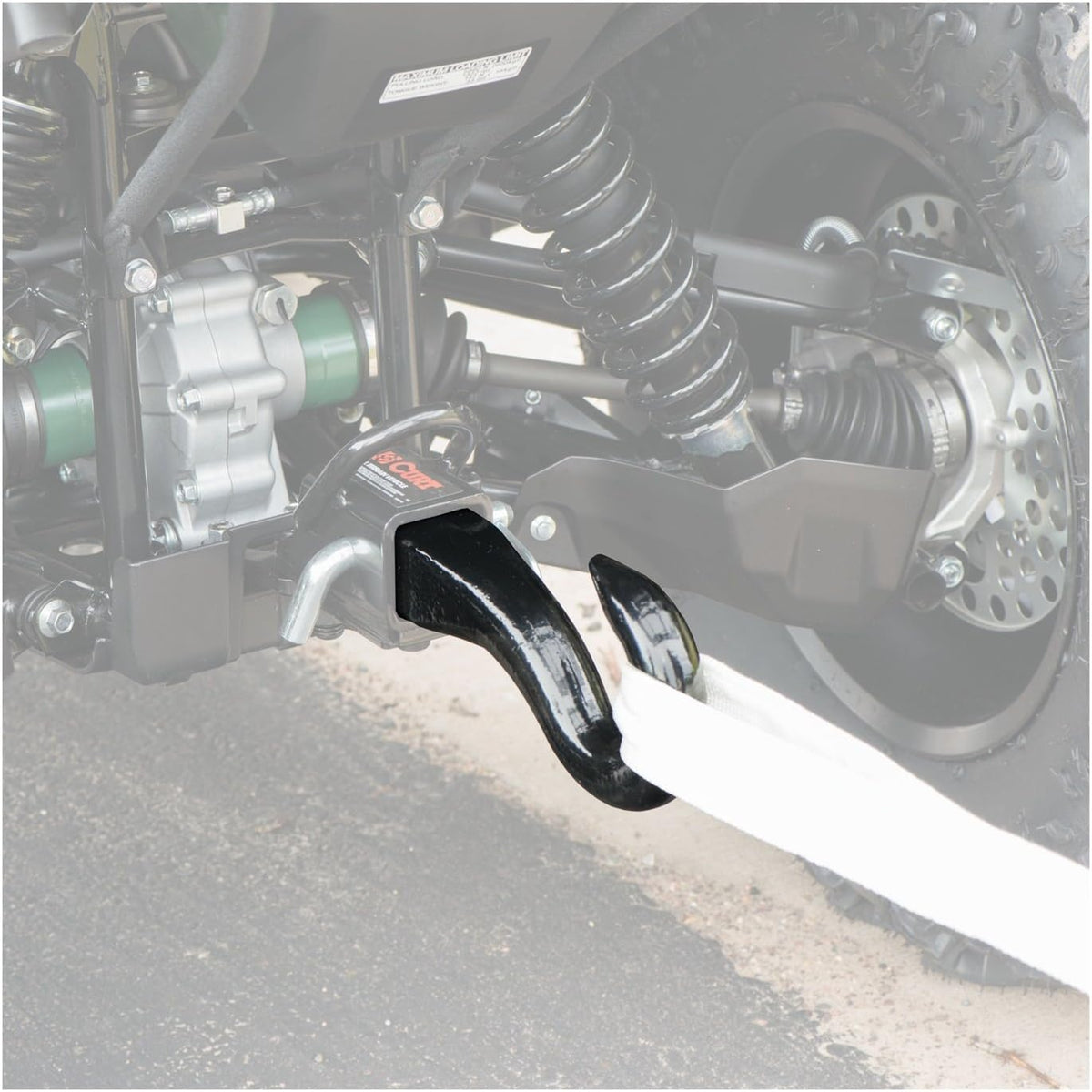 Forged Tow Hook Trailer Hitch Ball Mount, 2-Inch Receiver, Pack of 2 D25459