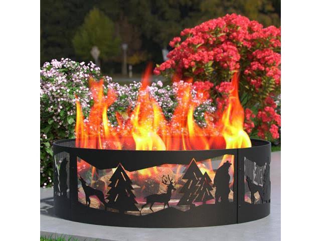Heavy Duty Campfire Fire Pit Ring D98783
