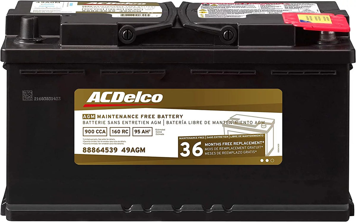 AGM Automotive BCI Group 49 Battery 12 Volts Z577