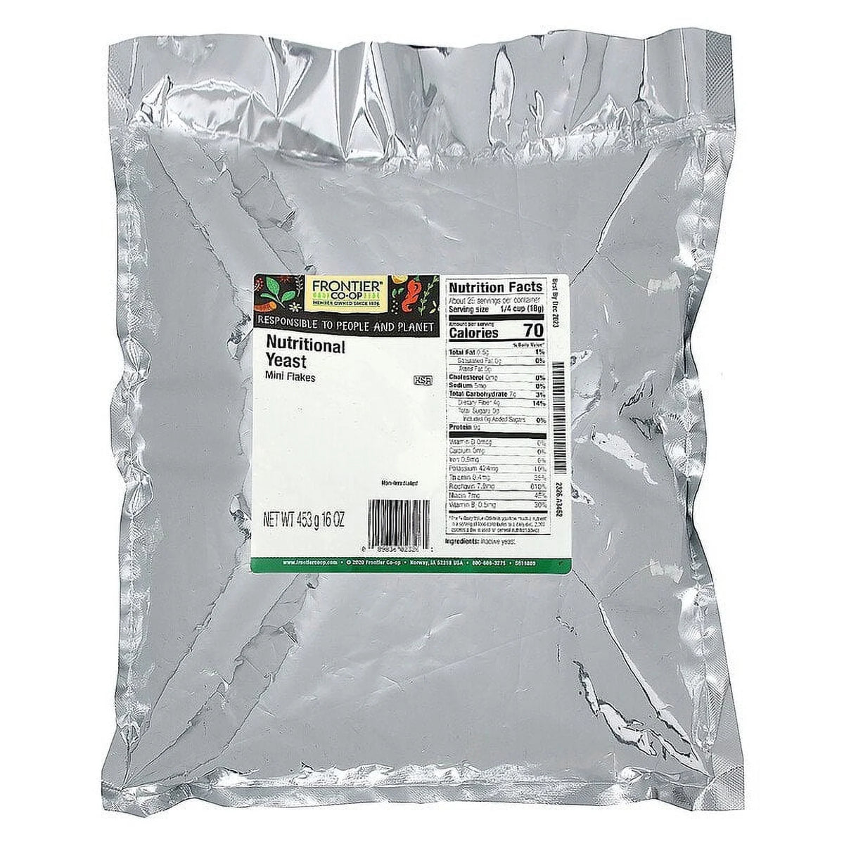 Nutritional Yeast Mini Flakes 16 oz Pack of 3 J170726