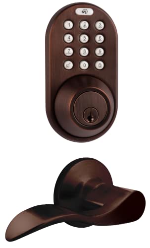 Antique Brass Digital Deadbolt Door Lock with Keyless Entry E620