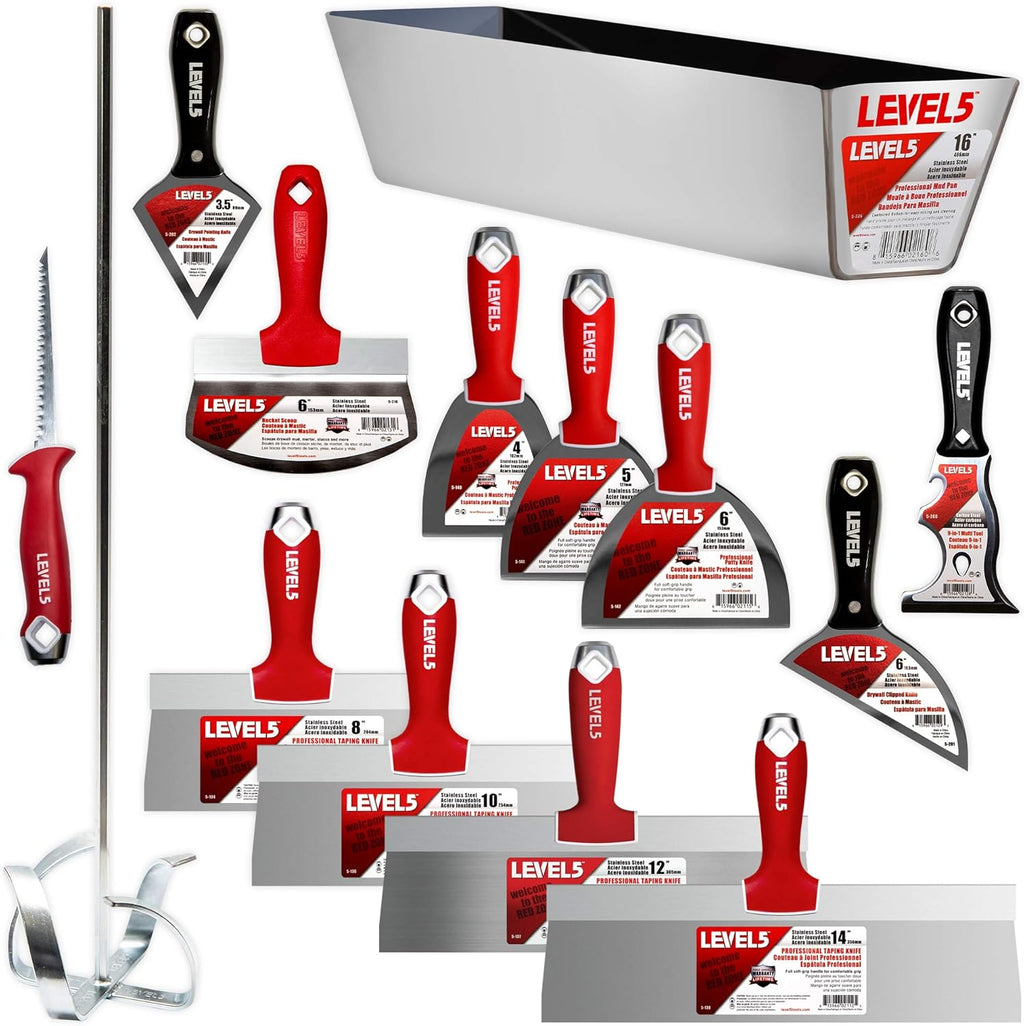 Stainless Steel Drywall Hand Tool Set K92581