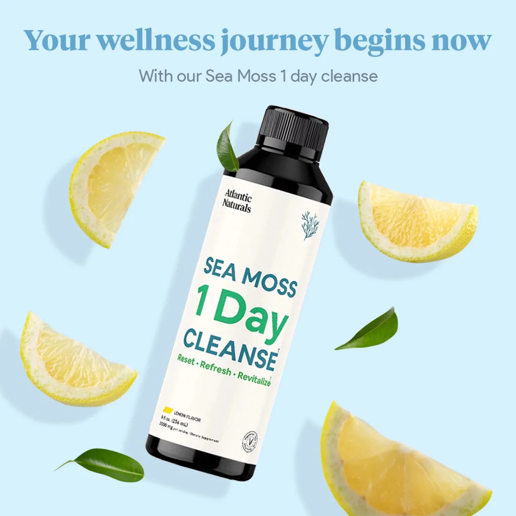 Sea Moss 1 Day Cleanse Lemon Flavor Z538