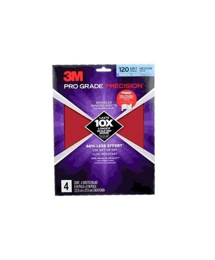 120 Grit Medium Advanced Sanding Sheet Y16718