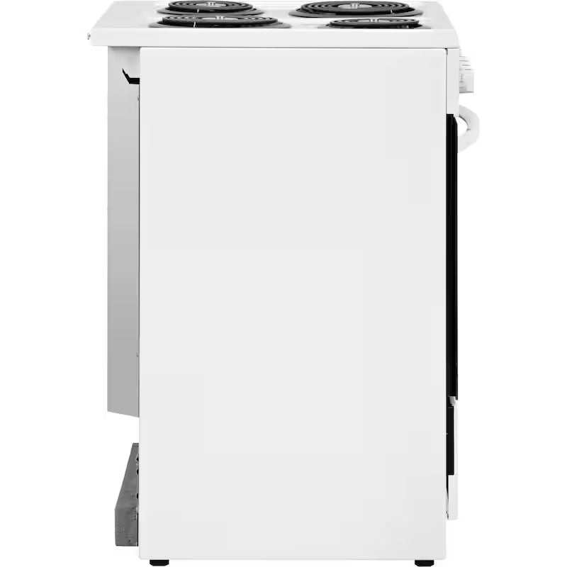 24 in. 1.9 cu. ft. Freestanding Electric Range in White A73227