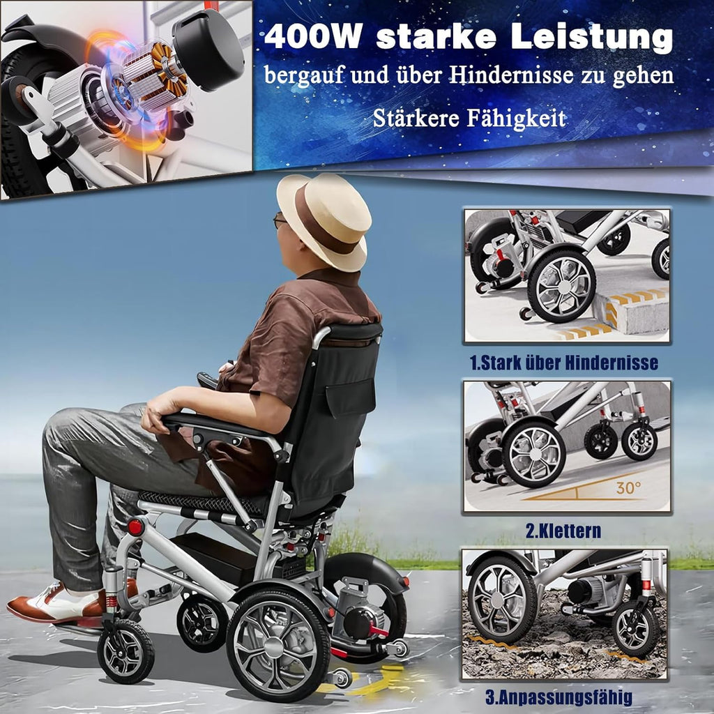 Lightweight Foldable Electric Wheelchair U2543
