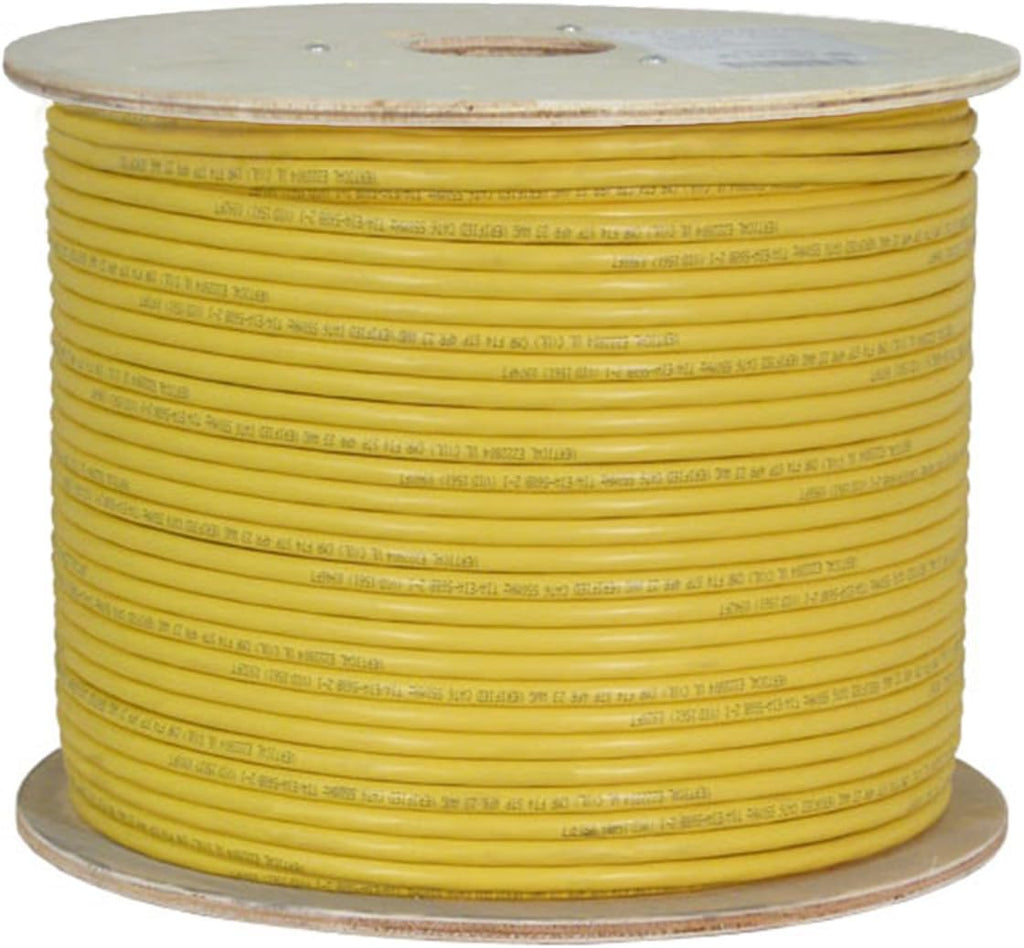 Cat6A Shielded 23AWG Bare Copper 1000ft Ethernet Cable, Red L951