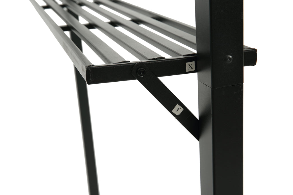 Double Tier Steel Frame BBQ Grill Gazebo Canopy with Bar Counters I983