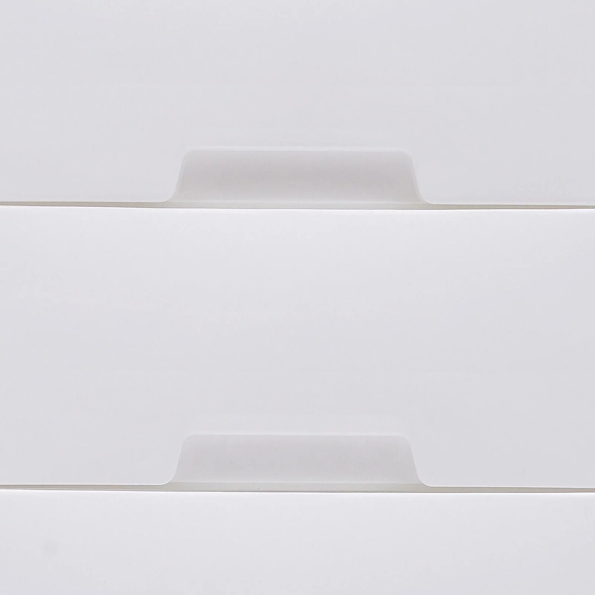 White 5 Drawers Plastic Dresser U102