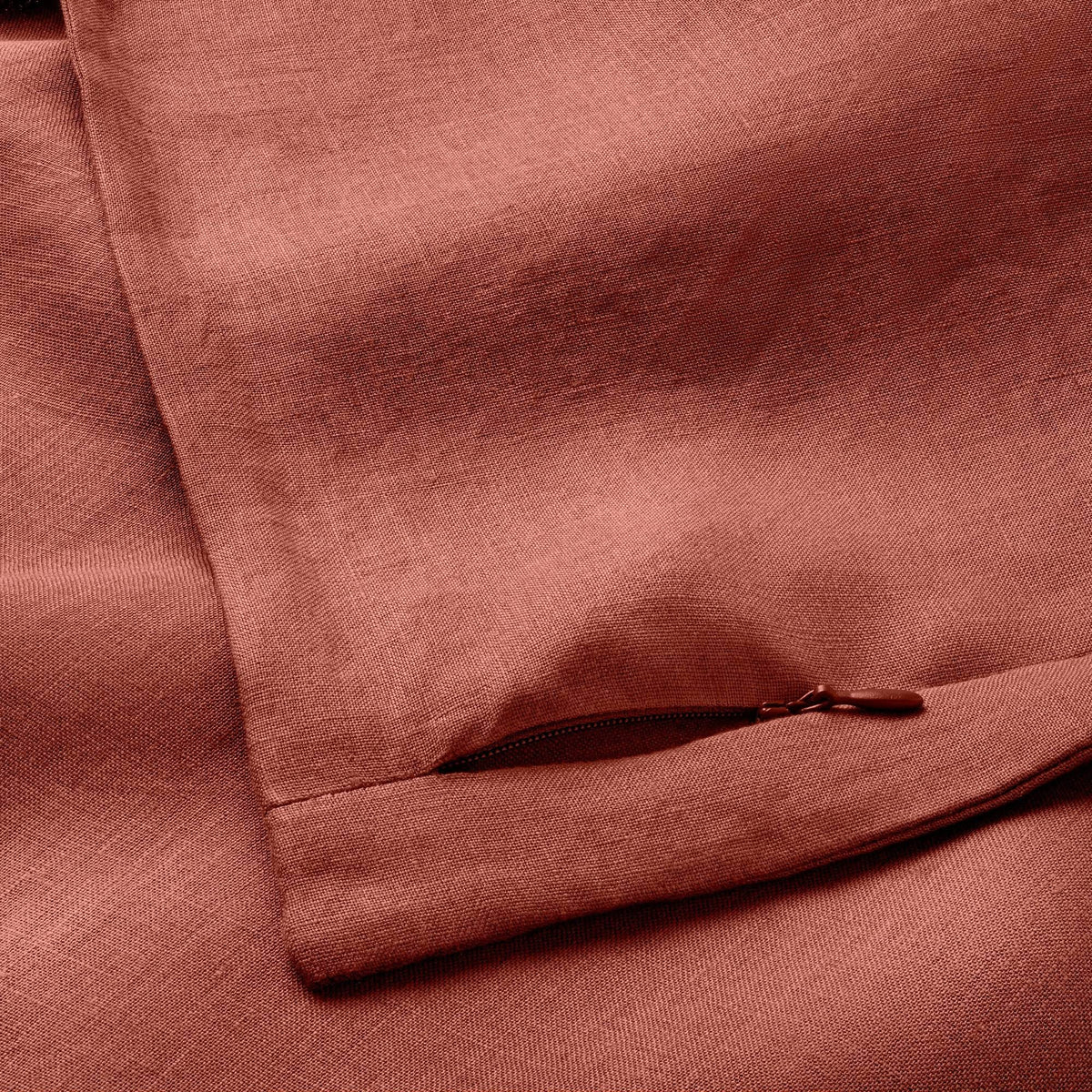 Hemp Duvet & Sham Set Dark Clay Q9860