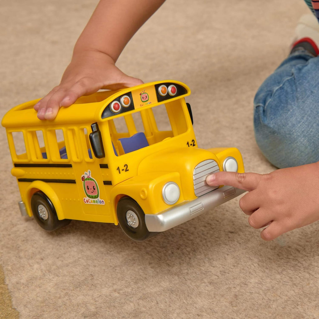 Musical Yellow School Bus with Removable JJ Figure L13603
