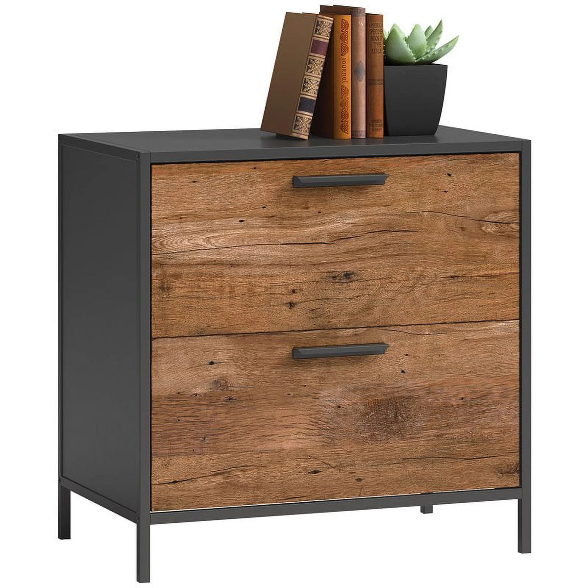 Engineered Wood Lateral File Cabinet W8199