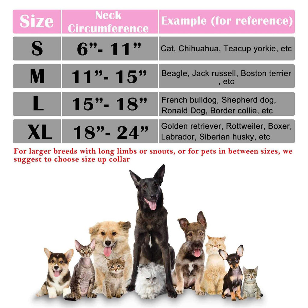 Inflatable Soft Dog Collar Adjustable G2403