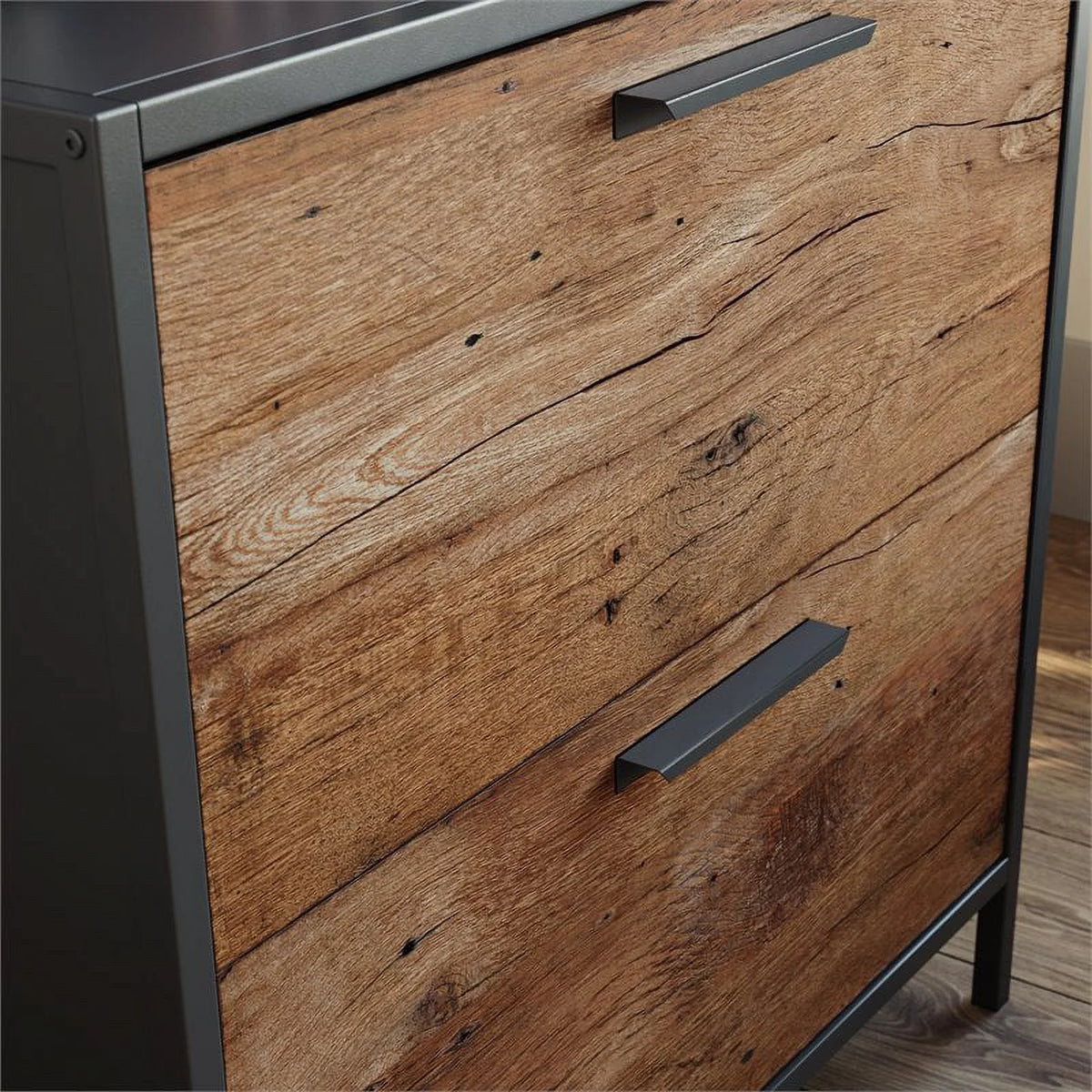 Engineered Wood Lateral File Cabinet W8199