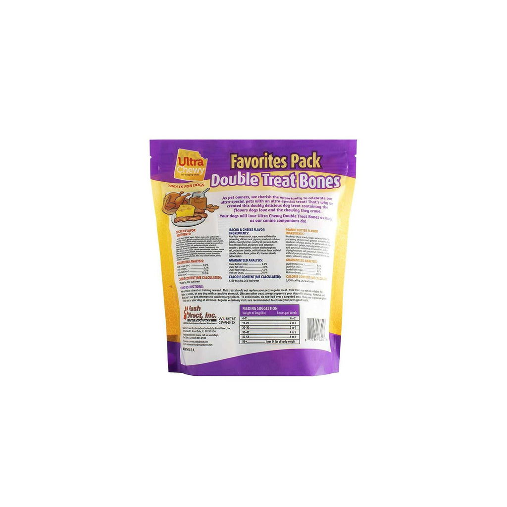 Double Treat Bones Dog Treats M505