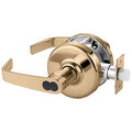 Bright Bronze Cylindrical Lock Z1260