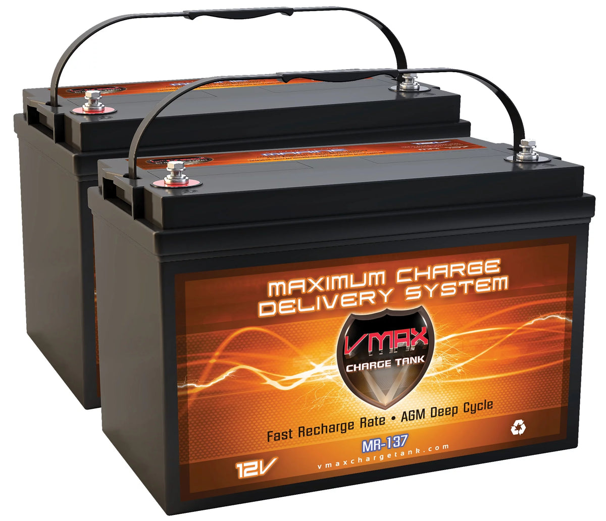 12V 120Ah Group 31 AGM Deep Cycle Marine Battery T904884