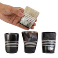 Drinking Horn Cups Set Of 6 U995987