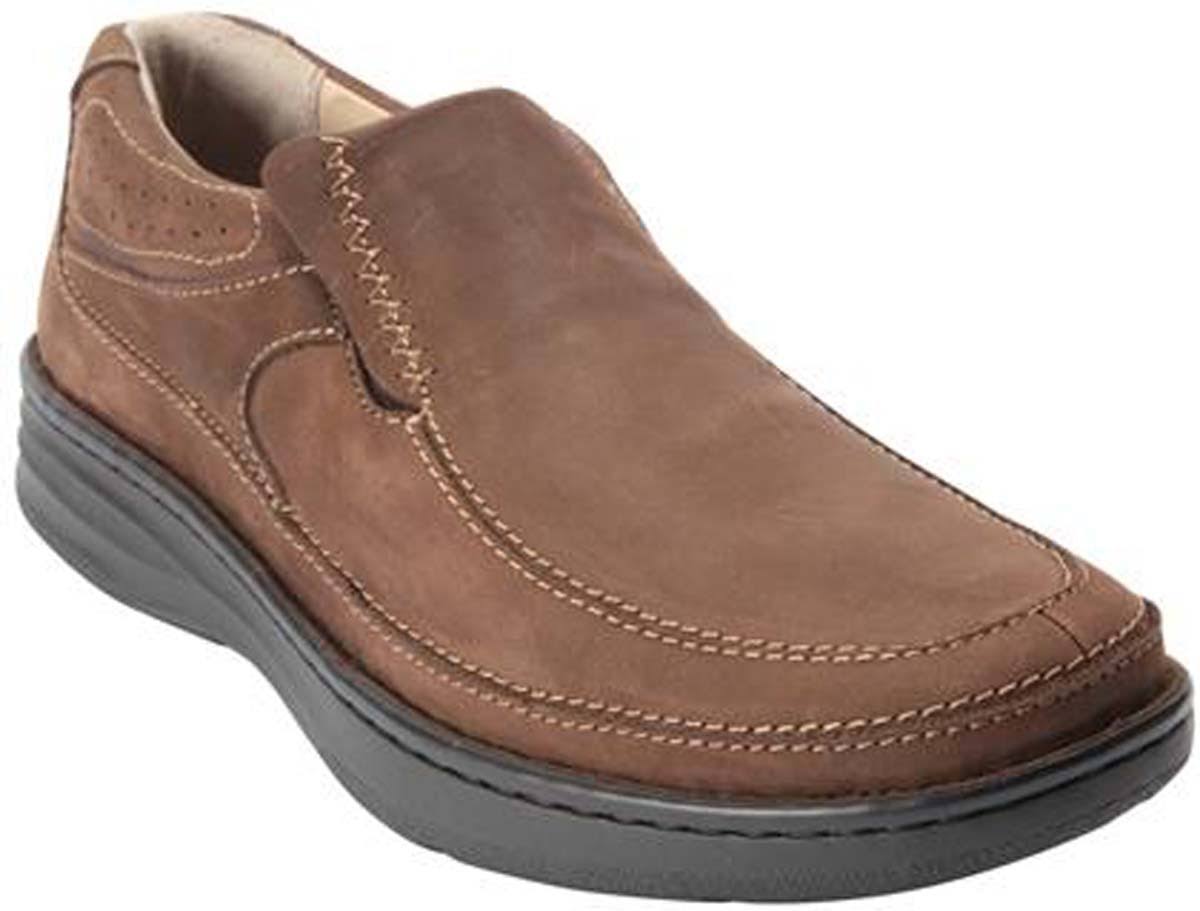 Brown Nubuck 12 6E Shoes H268