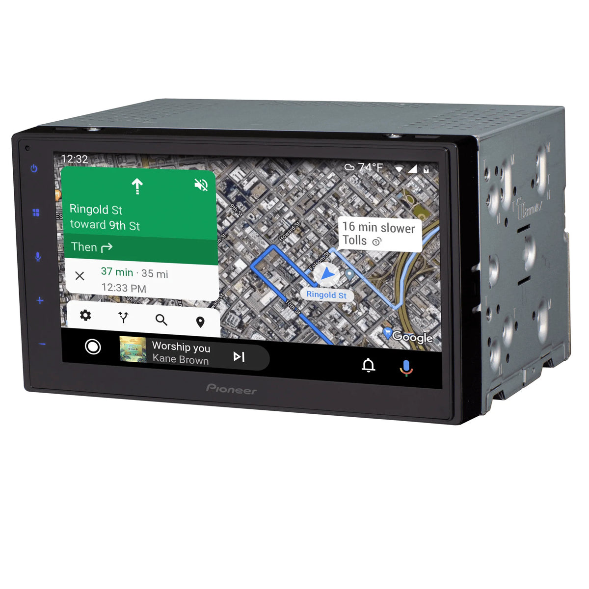 Double Din Digital Media Receiver with 6.8 Touchscreen and Bluetooth K30402