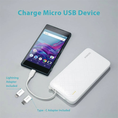 10000mAh Power Bank with Built-in Micro USB Cable Q35465