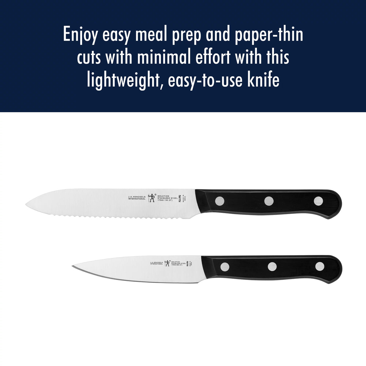 Stainless Steel Utility Knife Set 2 pc P44614