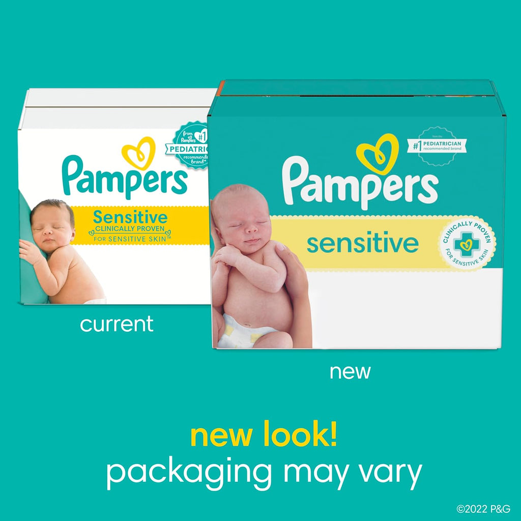 Size 3 Pull-On Diapers, 156 Count, with 336 Baby Wipes D31068