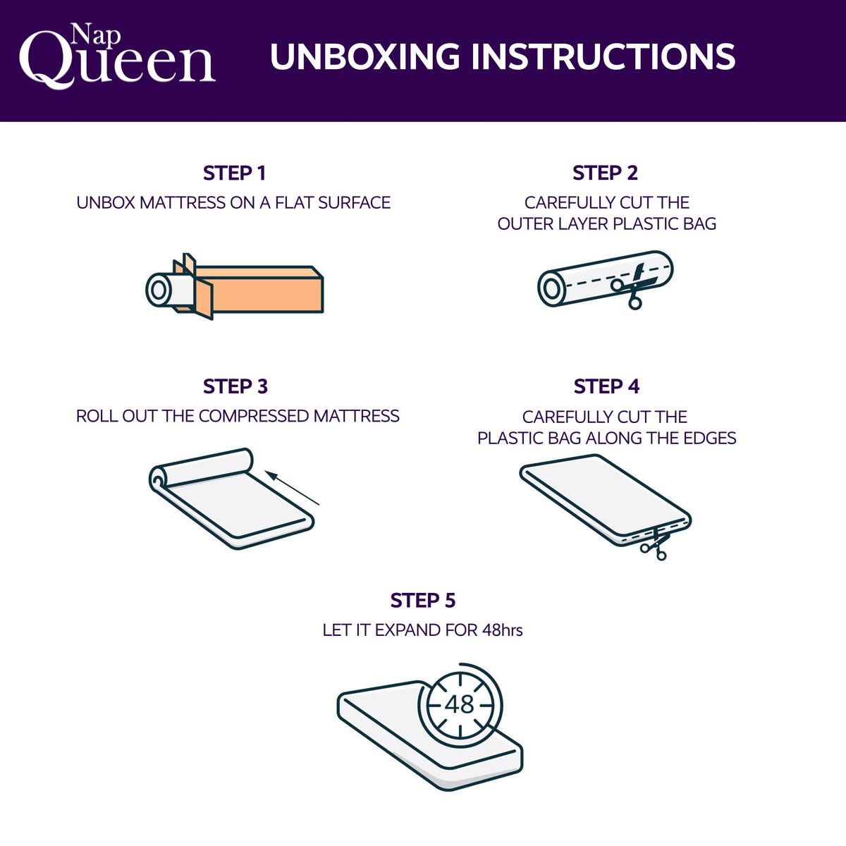 8 Gel Memory Foam Mattress King N9710