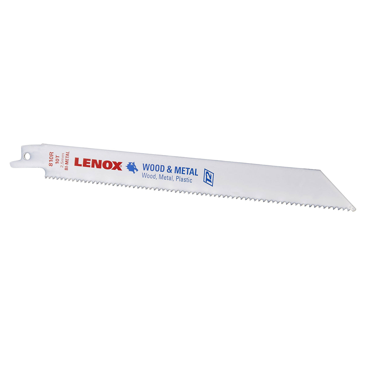 Bi-Metal Reciprocating Saw Blade 8-Inch 10 TPI 25-Pack I16015
