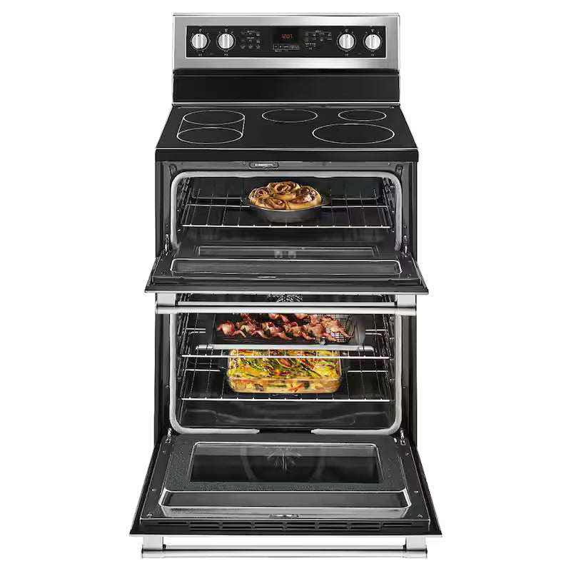 6.7 cu. ft. Double Oven Electric Range with Convection Oven B3872