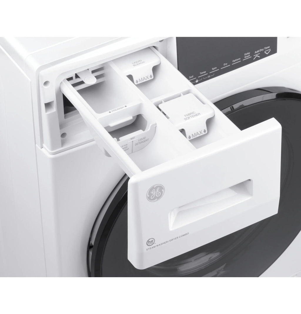 White 2.4 Cu. Ft. Front Load Washer Dryer Combo U5716