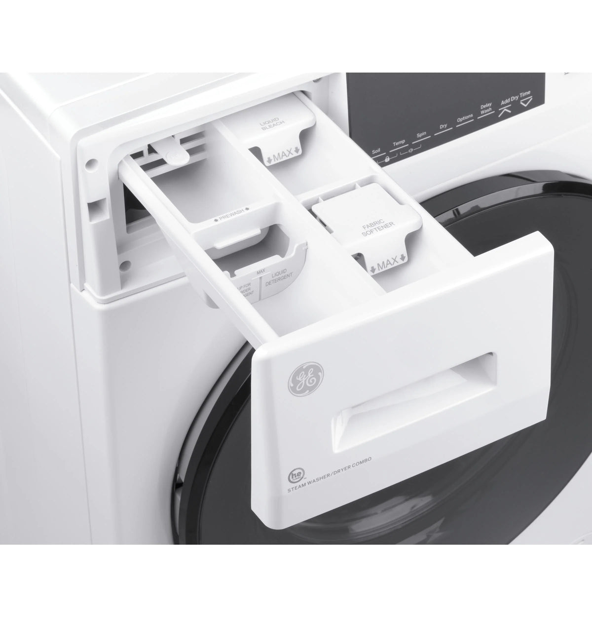 White 2.4 Cu. Ft. Front Load Washer Dryer Combo U5716
