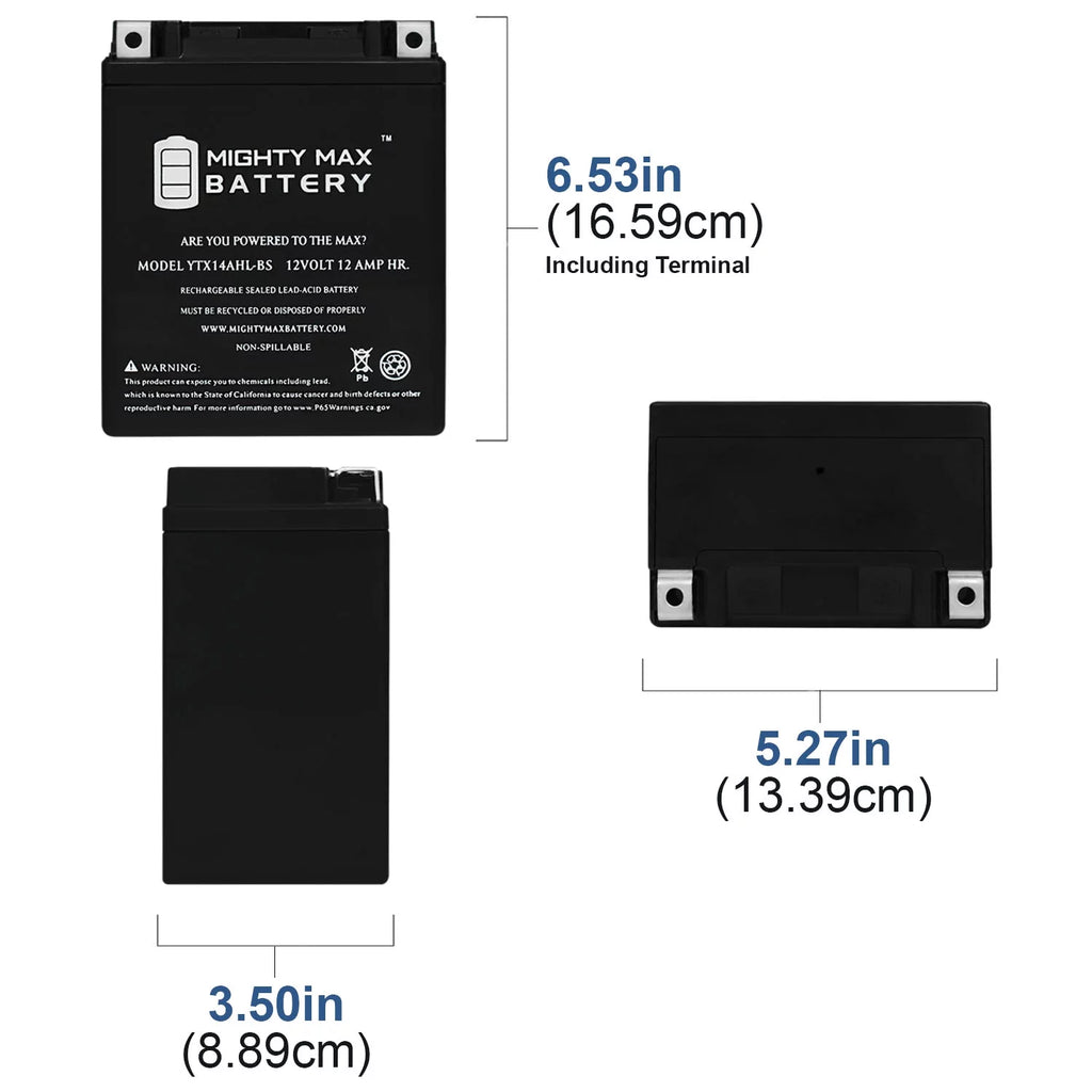 12V 12Ah Battery R1905