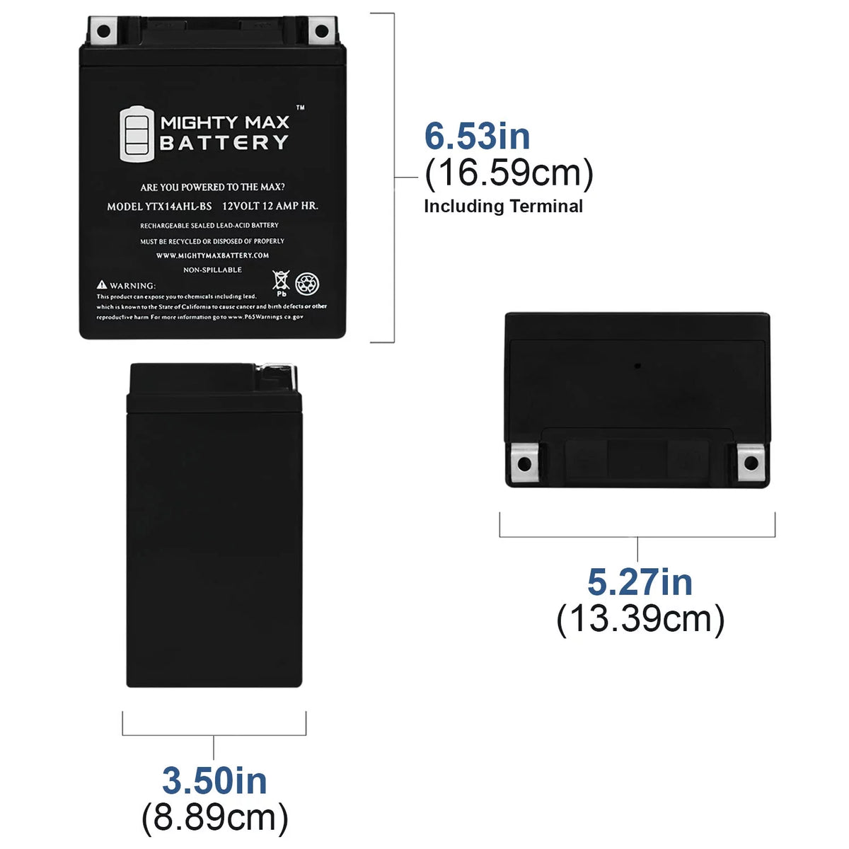 12V 12Ah Battery R1905